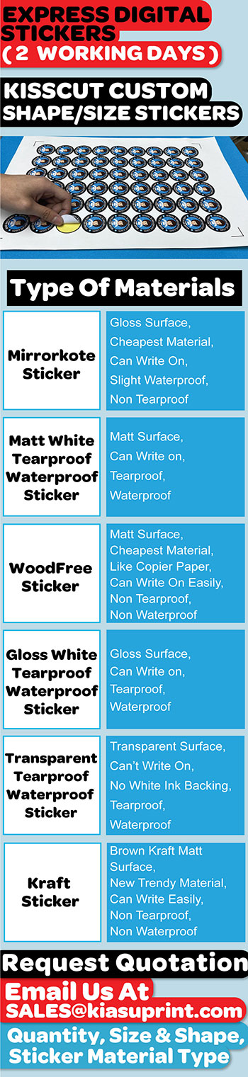 Sticker Printing